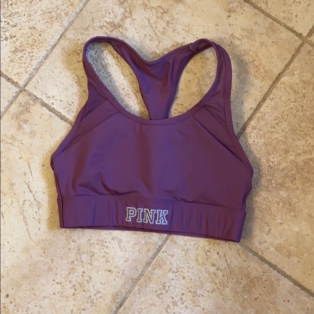 🔥 Clearance PINK sports bra. Like new!!